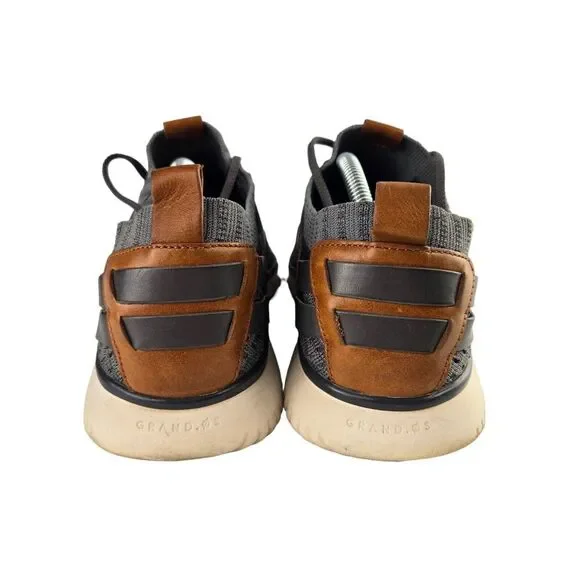 Cole Haan Men Size 10M Grand Motion Woven Stitchlite Sneaker Gray Shoes C27734 - Picture 4 of 8